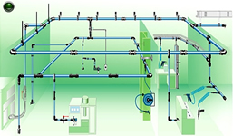 réseau d'air comprimé